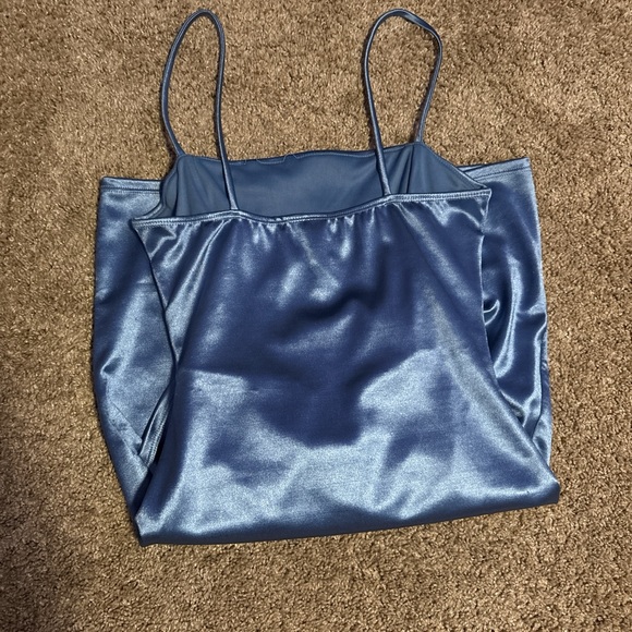 Windsor Sleek Blue Mini Dress - Picture 4 of 6